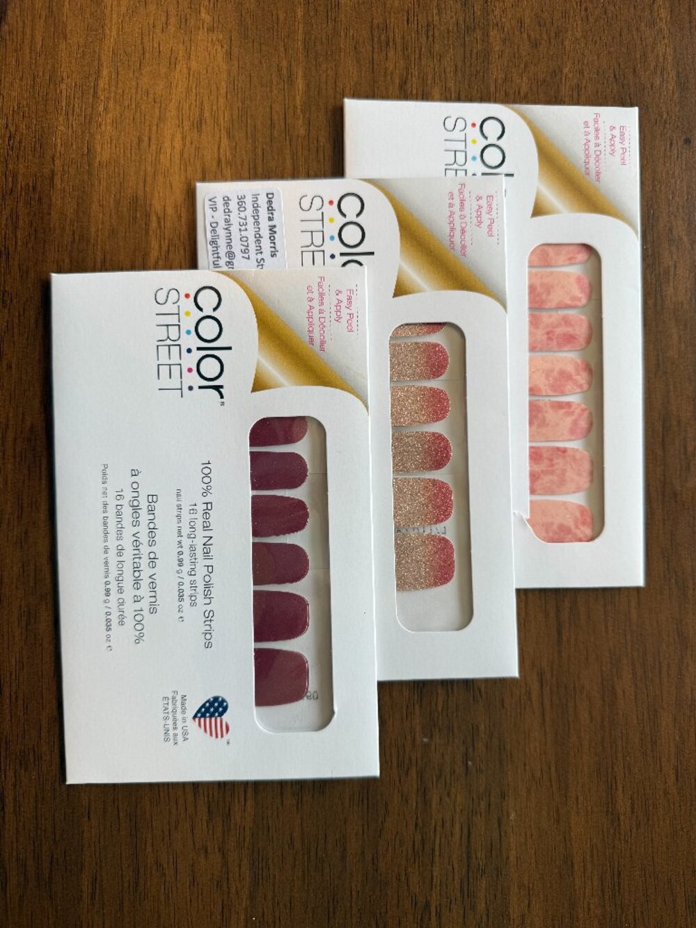 ✨ Color Street Boho Summer Mani Set 🔮 Ultraviolet Agate I Want Scandi